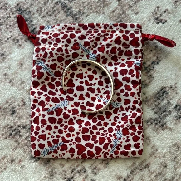 Brighton Mosaic Mojav Cuff (Silver Ball Pattern Cuff/ Bangle) - Picture 4 of 8